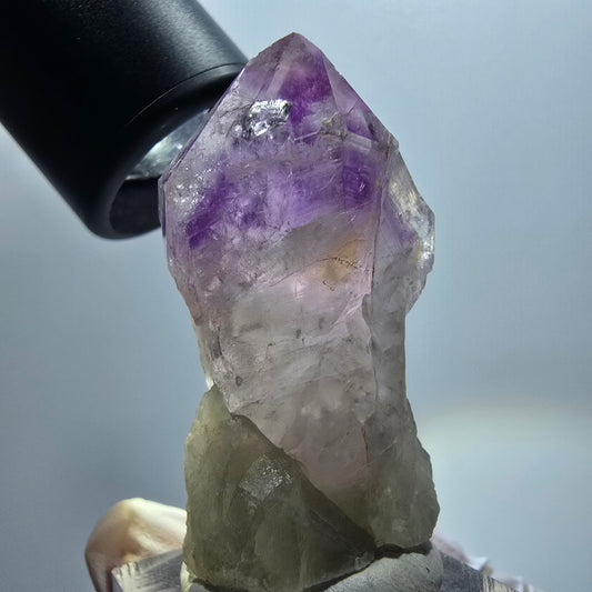Skelett Phantom Amethyst Zepter Spitze Goboboseb, Namibia 43*24*23mm #12978
