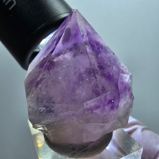 Seltene Phantom Amethyst Spitze Goboboseb, Namibia 35*32*30mm #12988