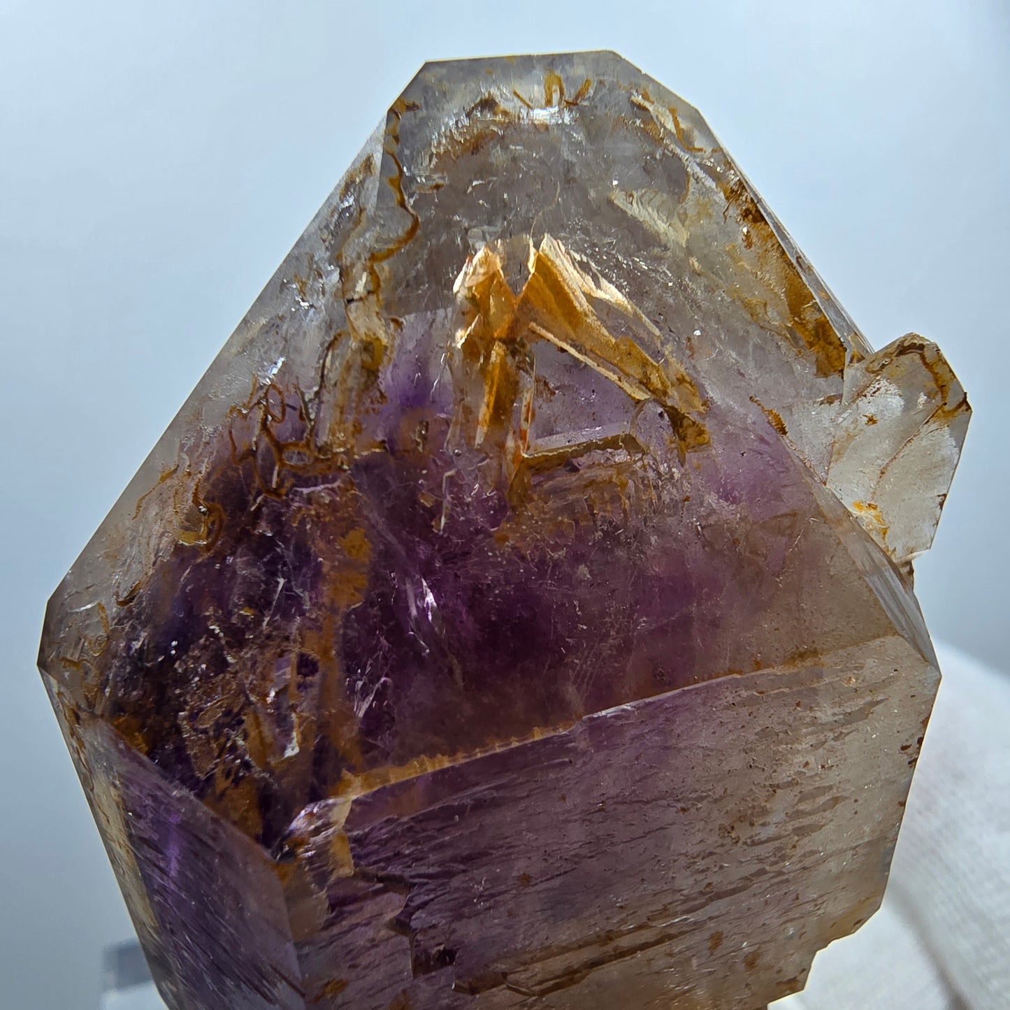 Enhydro Phantom Skeleton Amethyst DT Scepter Valentine Pocket Goboboseb Namibia 64*39*29mm
