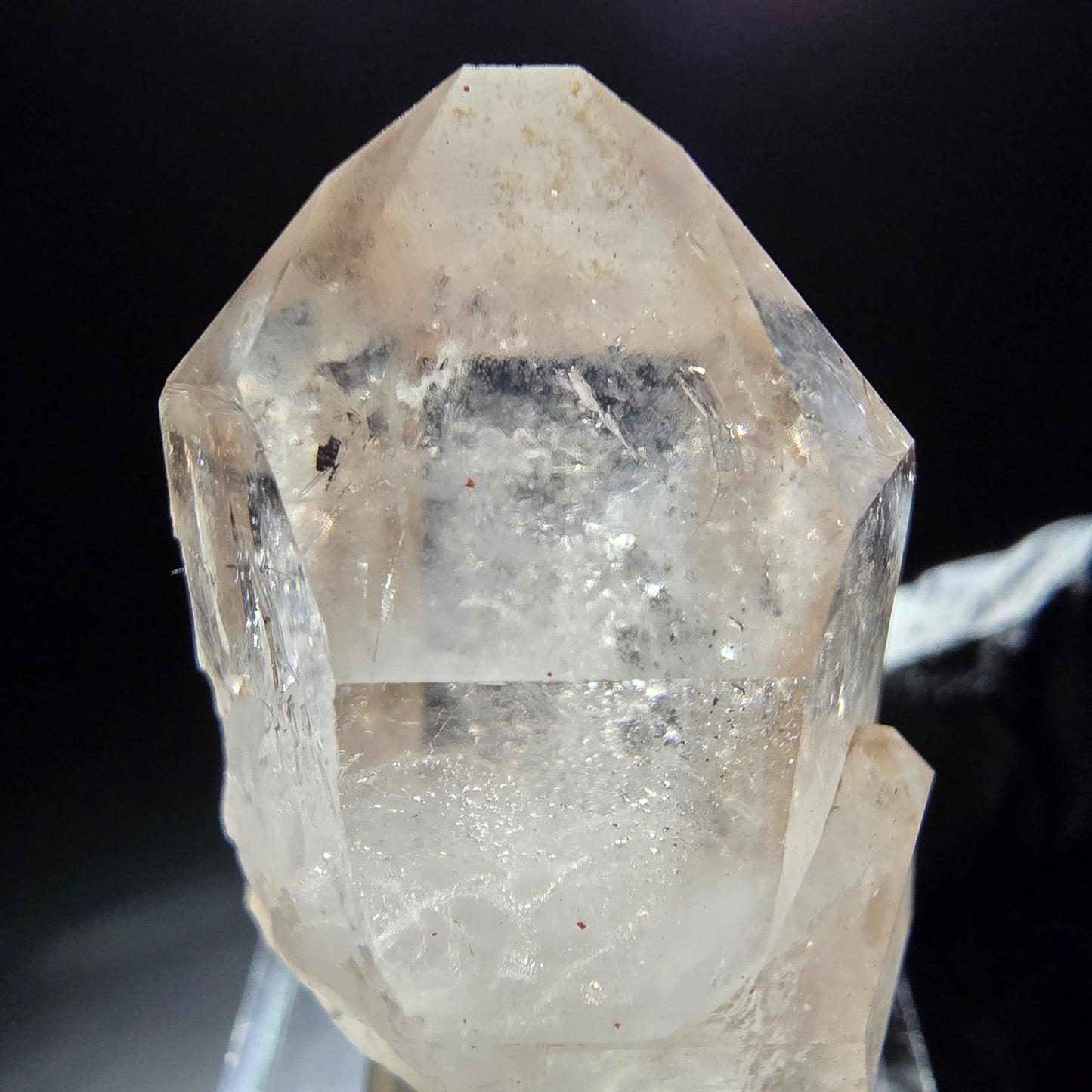 Phantom Rauchquarz Doppelender Stufe Goboboseb, Namibia 39*24*19mm Sammlung