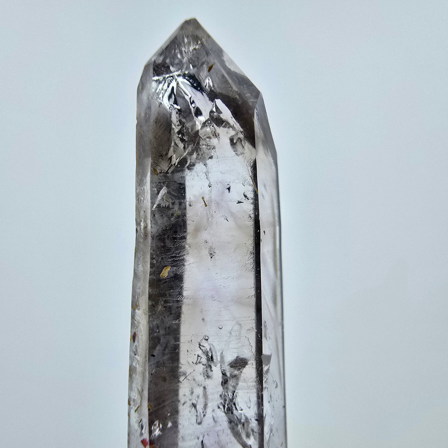 Phantom Amethyst mit Stilbit Stufe Goboboseb, Namibia 45*22*13mm Sammlung