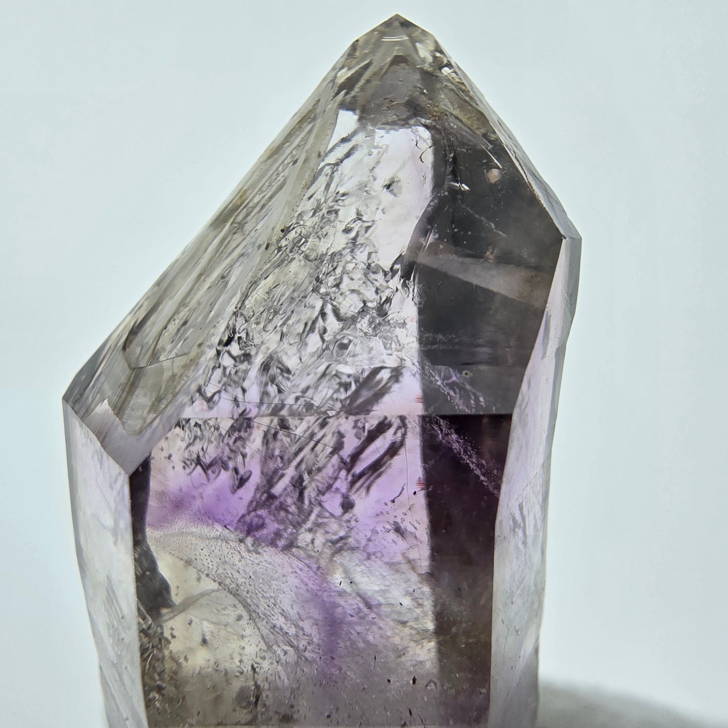 Enhydro Phantom Amethyst Fenster Zepter 2x Blase Goboboseb, Namibia 46*21*17Mm