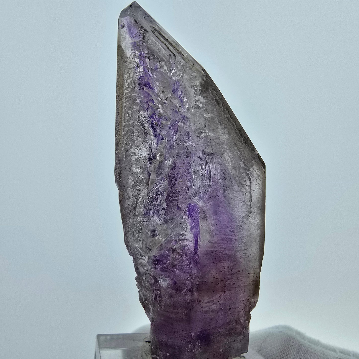 Phantom Amethyst, Fenster Skelett Zepter Goboboseb, Namibia 62*23*20mm, Sammlung