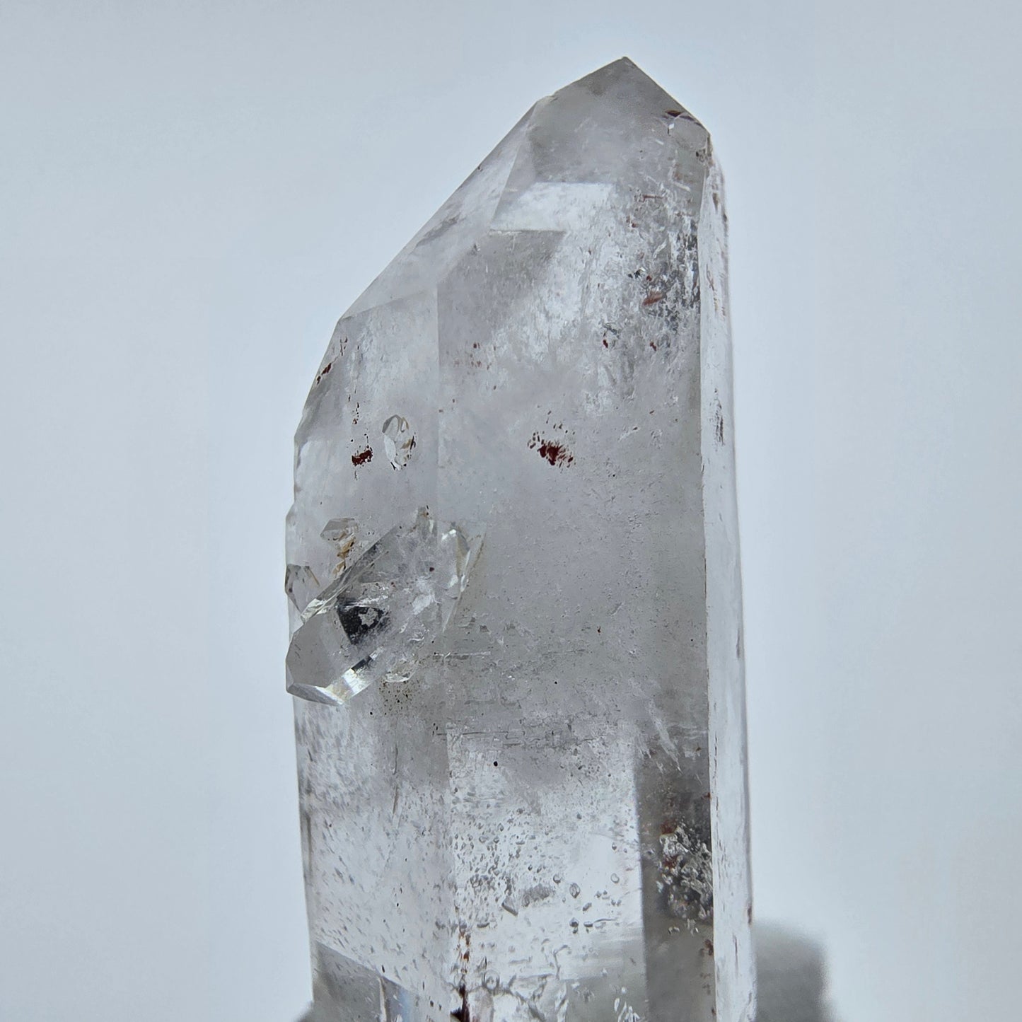 Phantom Hämatit DT Quarz Stufe Valentine Pocket Goboboseb, Namibia 45*23*13mm