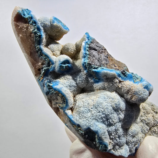 Seltene Shattuckit Kugel Stufe auf Matrix Kaokoveld, Namibia 75*26*27mm #13019