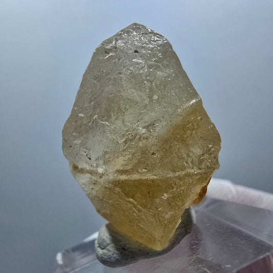 Seltene Calcit X Kristall Spitze, gelb Erongo, Namibia 29*23*18mm #13093