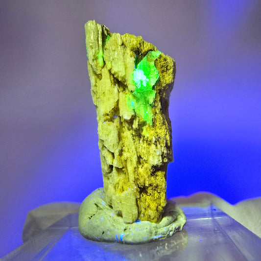 Seltene Hyalit Opal, Orthoklas Stufe Erongo, Namibia 30*27*12mm #13109