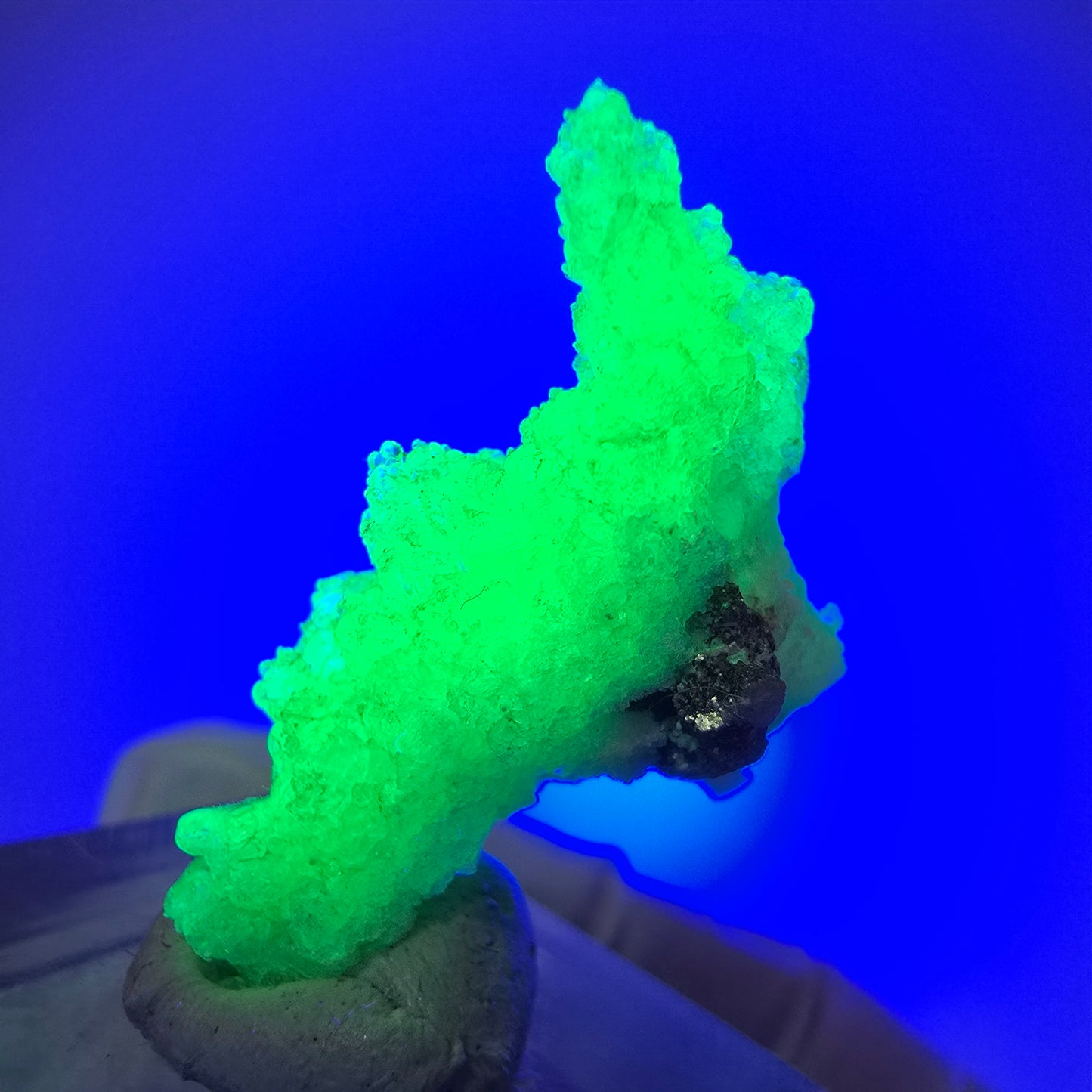 Seltene Hyalit Opal Stufe Erongo, Namibia 28*26*15mm #13110