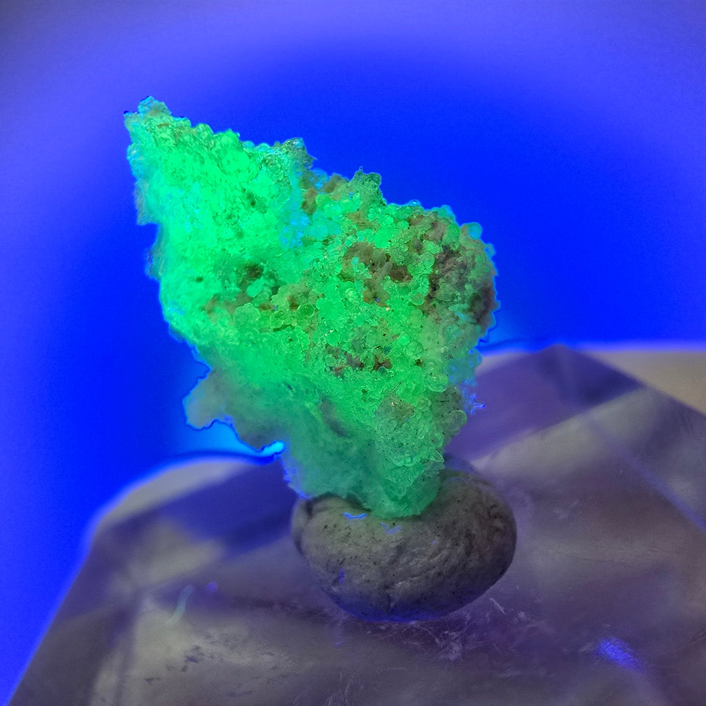 Seltene Hyalit Opal Stufe Erongo, Namibia 17*12*9mm #13118