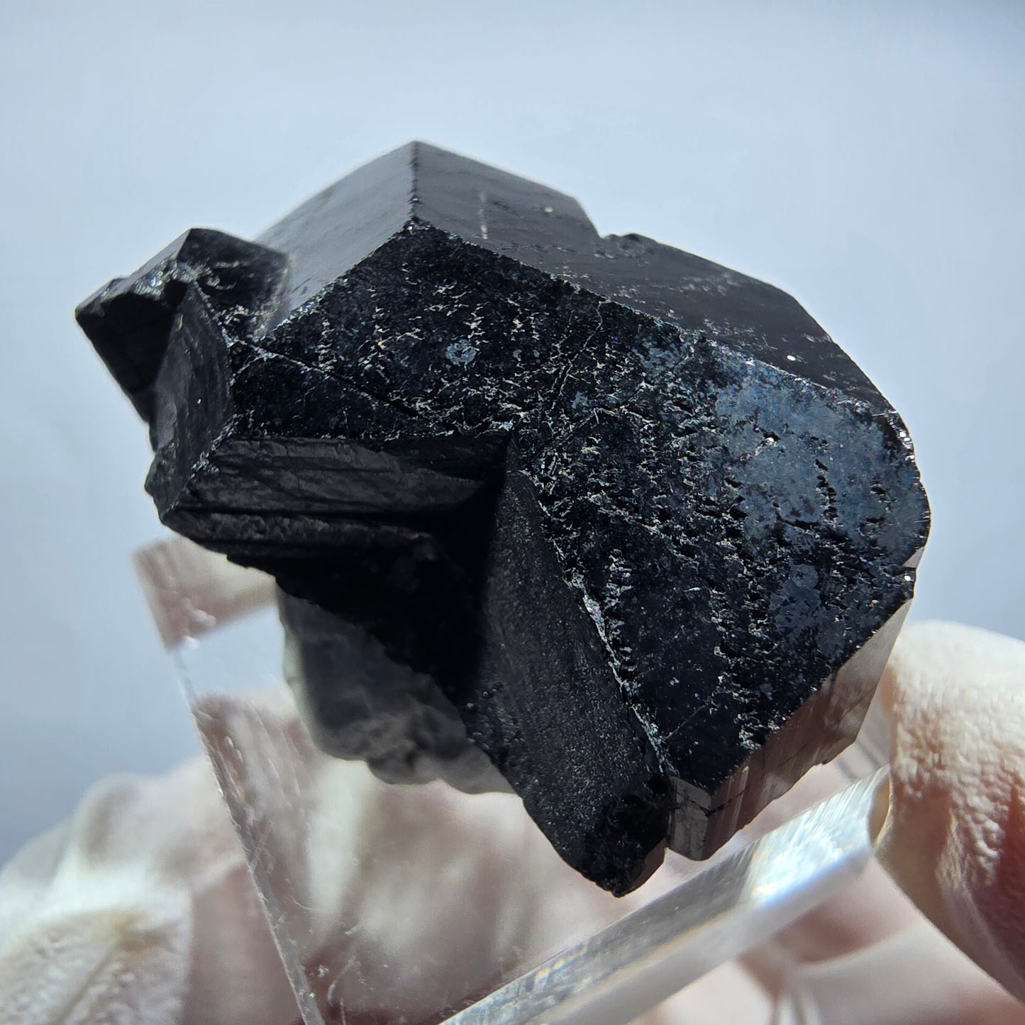 Symmetrische Schörl Turmalin Stufe Erongo, Namibia 37*25*16mm #13143