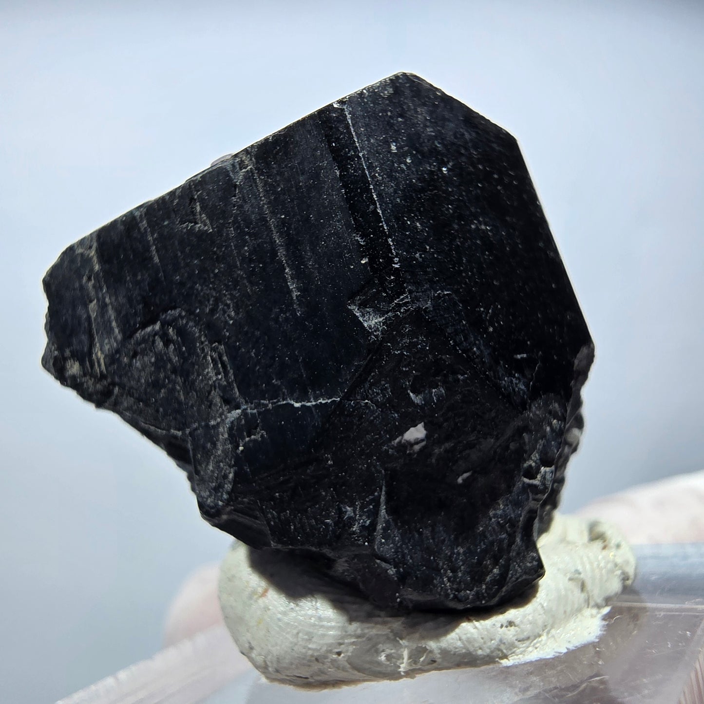 Symmetrische Schörl Turmalin Stufe Erongo, Namibia 31*29*25mm #13163