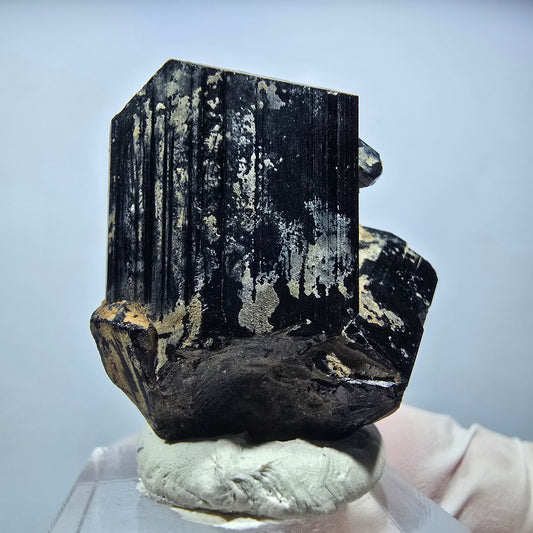 Symmetrische Schörl Turmalin Stufe Erongo, Namibia 36*33*24mm #13166