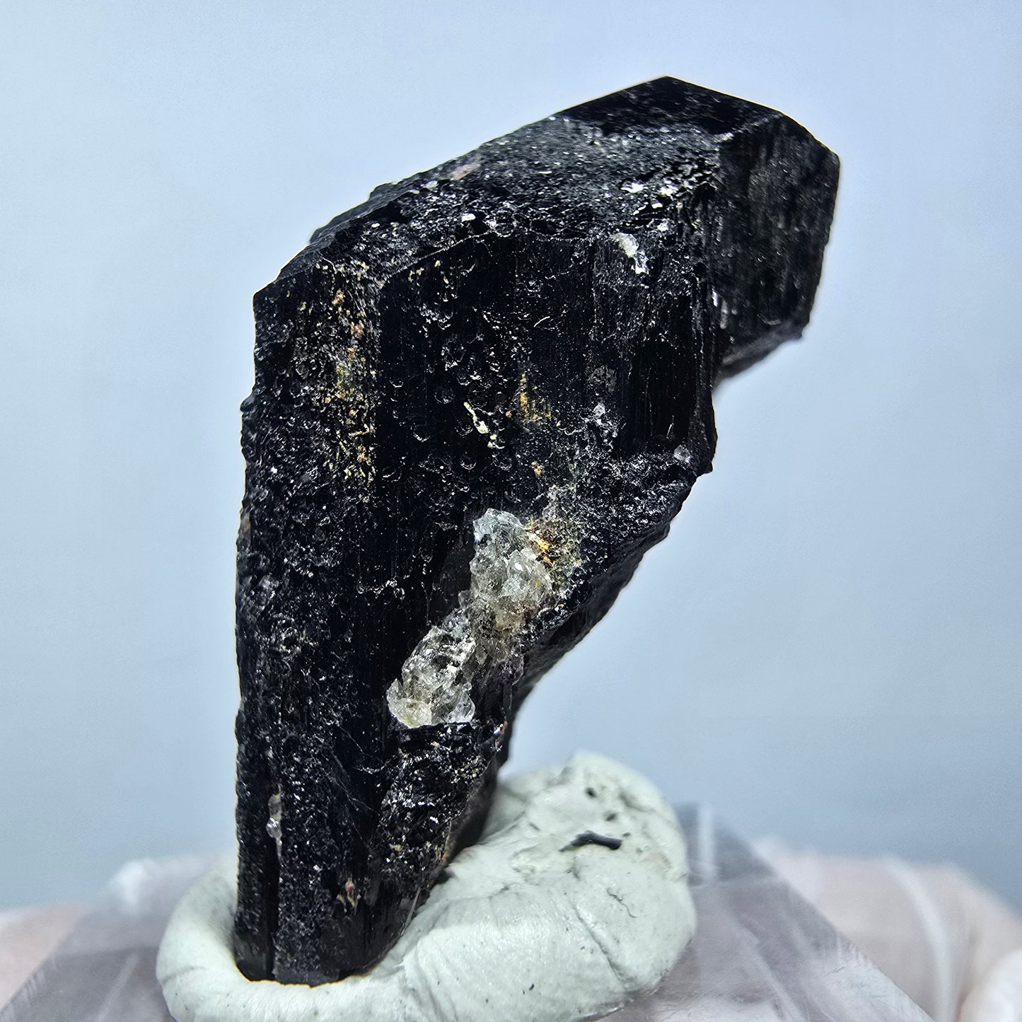 Seltene Schörl Turmalin Stufe, schwarz Erongo, Namibia 35*29*19mm #13245