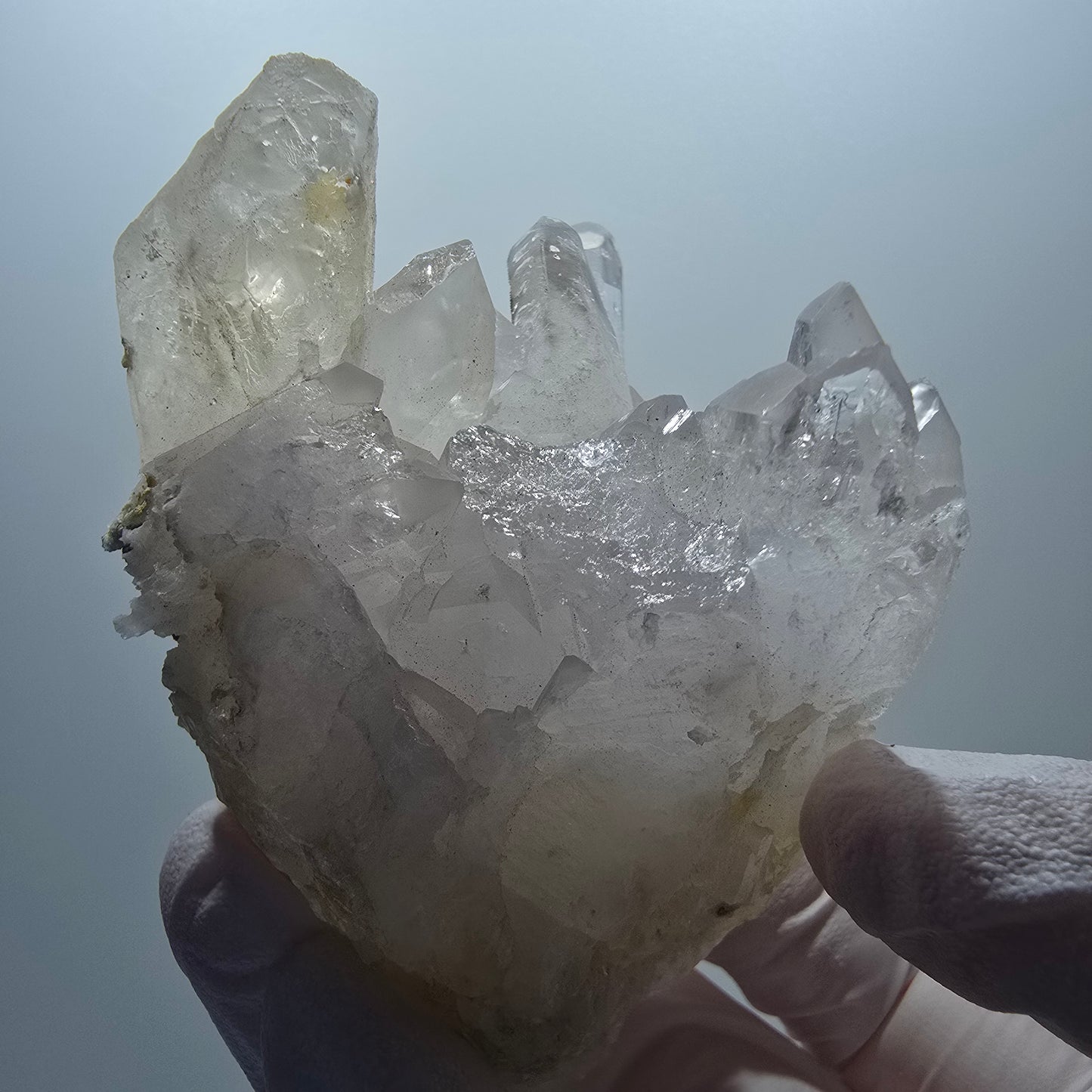 Große Phantom Rauchquarz Stufe Goboboseb, Namibia 81*59*58mm #13288