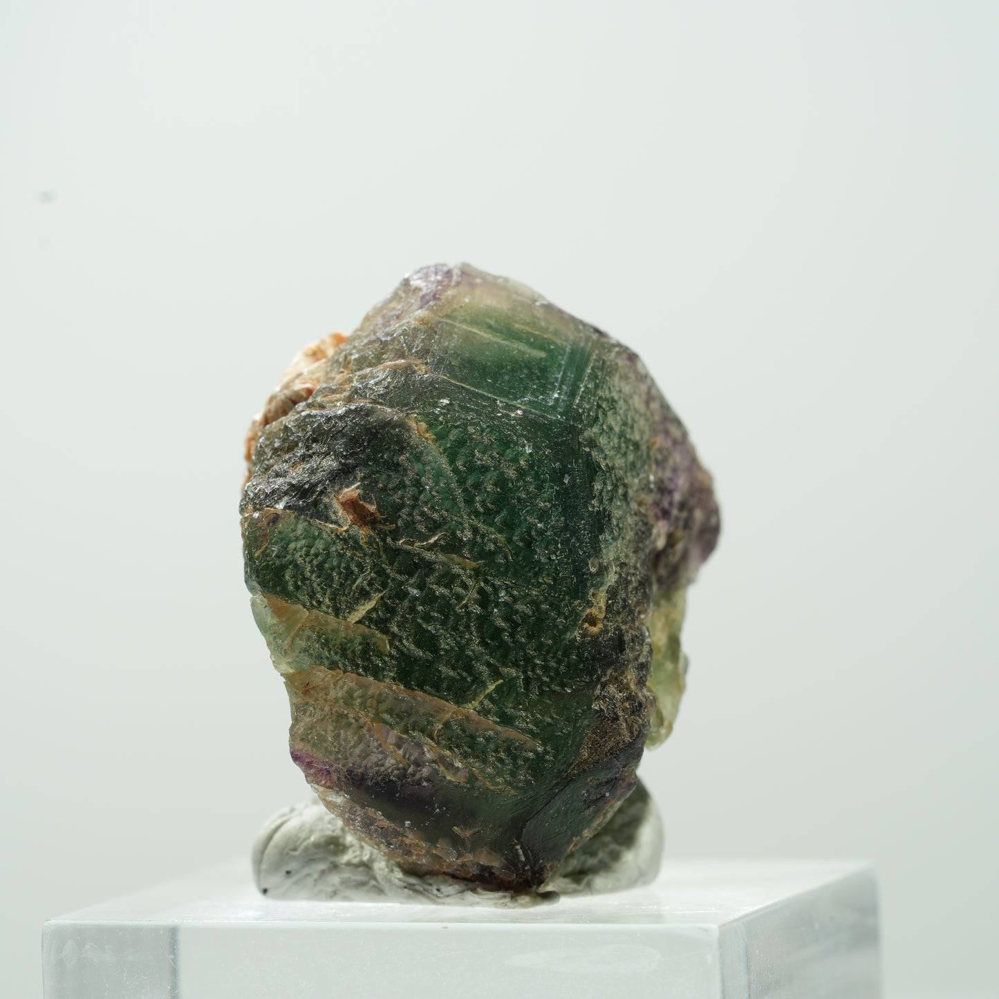 Phantom Fluorit hexagonal, Muskovit Stufe Erongo, Namibia 14*13*9mm #13486