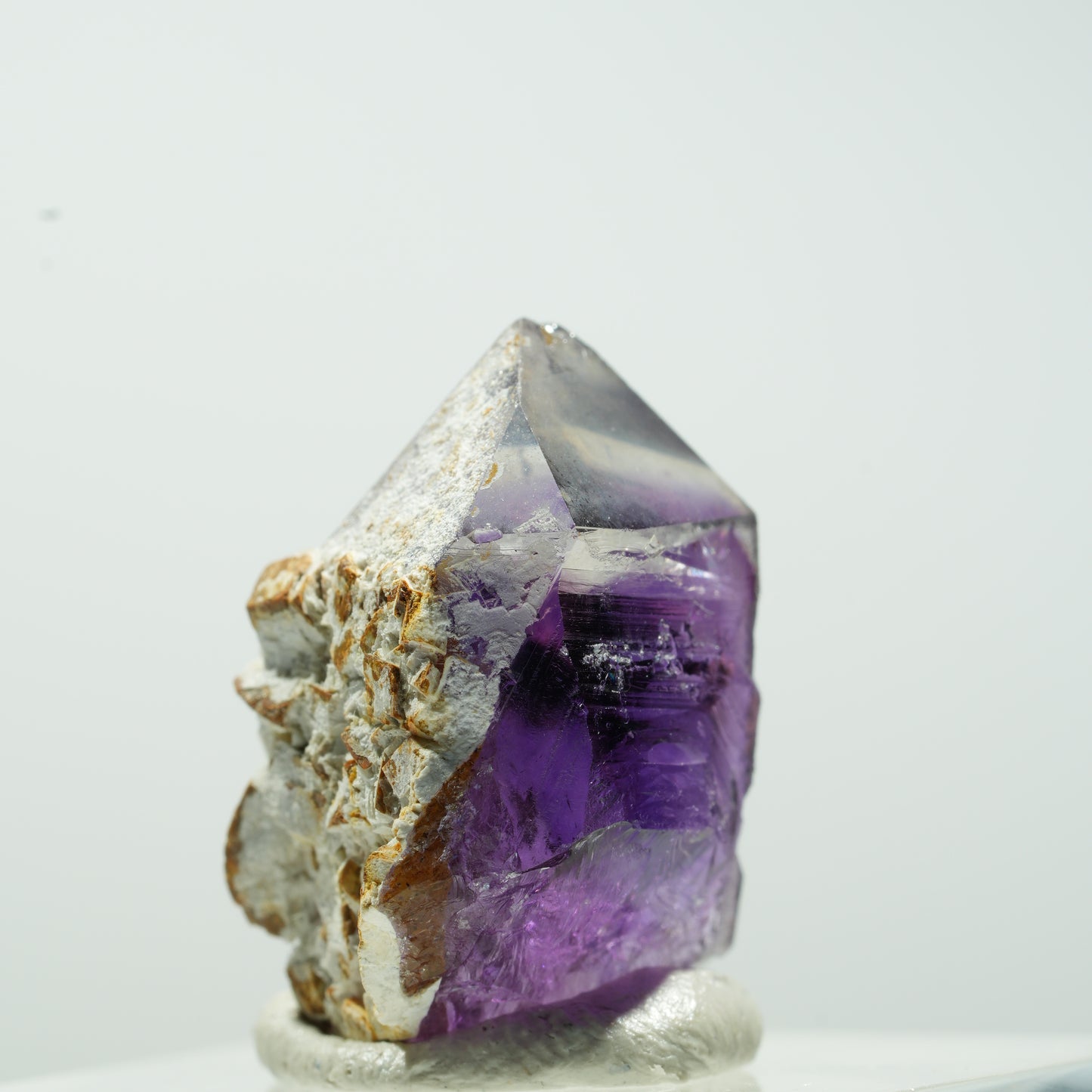 Skelett Phantom Amethyst Spitze Brandberg, Namibia 11*7*7mm #13586