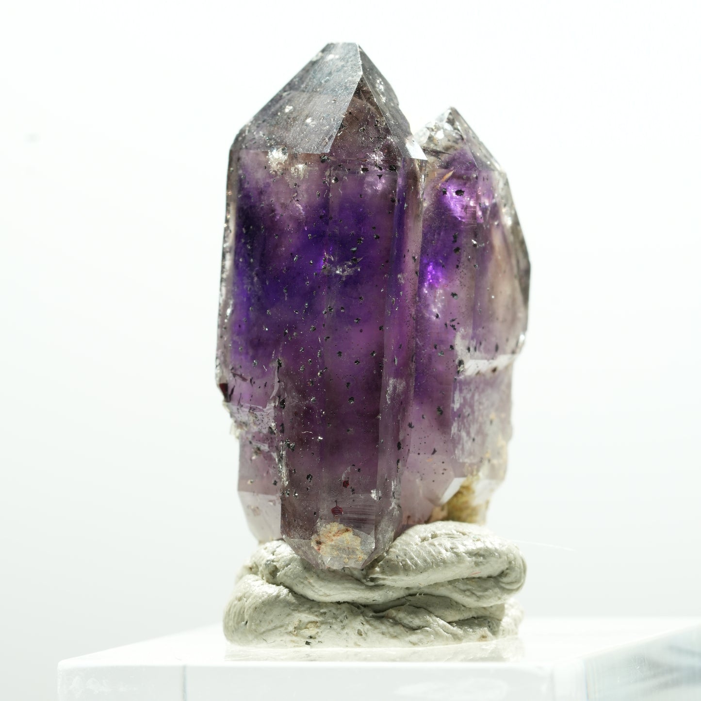 Seltene Phantom Amethyst Zepter Spitzen Brandberg, Namibia 34*20*15mm #13616