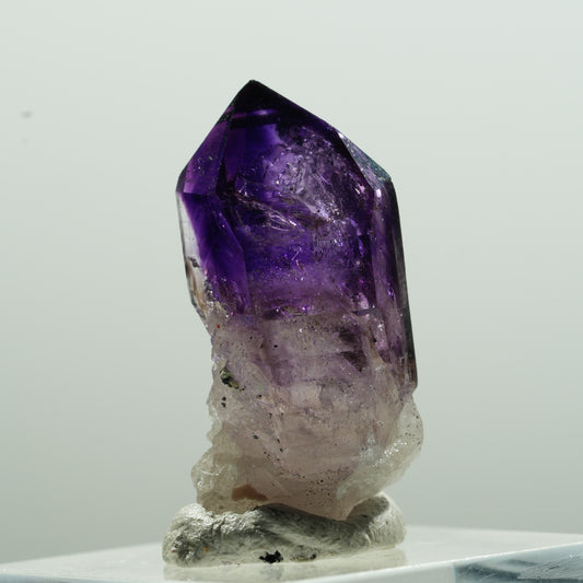 Enhydro Phantom Amethyst Spitze, 1x Blase Brandberg, Namibia 29*14*14mm #13617
