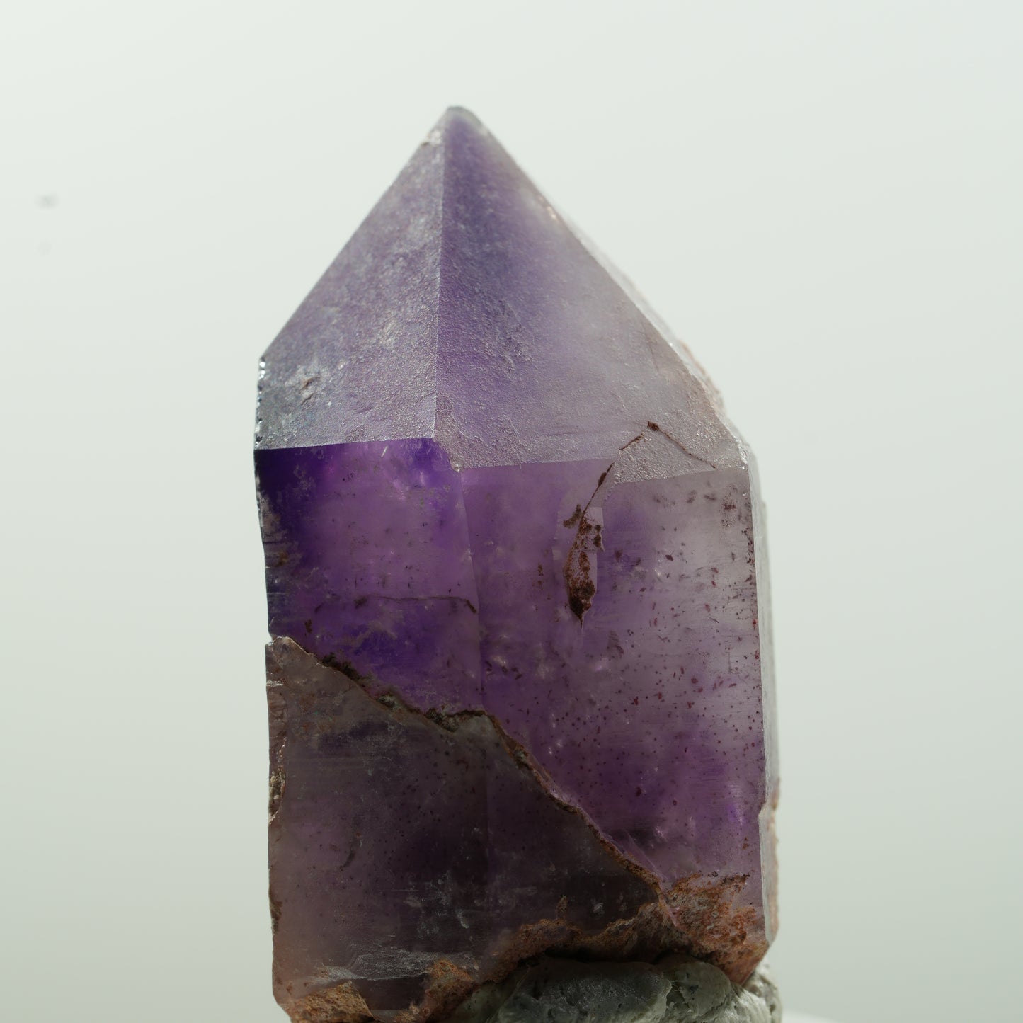 Seltene Skelett Phantom Amethyst Spitze Brandberg, Namibia 39*22*20mm #13635