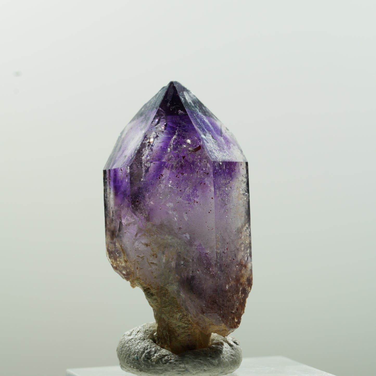 Seltene Skelett Phantom Amethyst Spitze Brandberg, Namibia 38*18*16mm #13638
