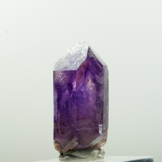 Enhydro Skelett Phantom Amethyst Spitze, 1x Blase Brandberg, Namibia 35*17*13mm #13639