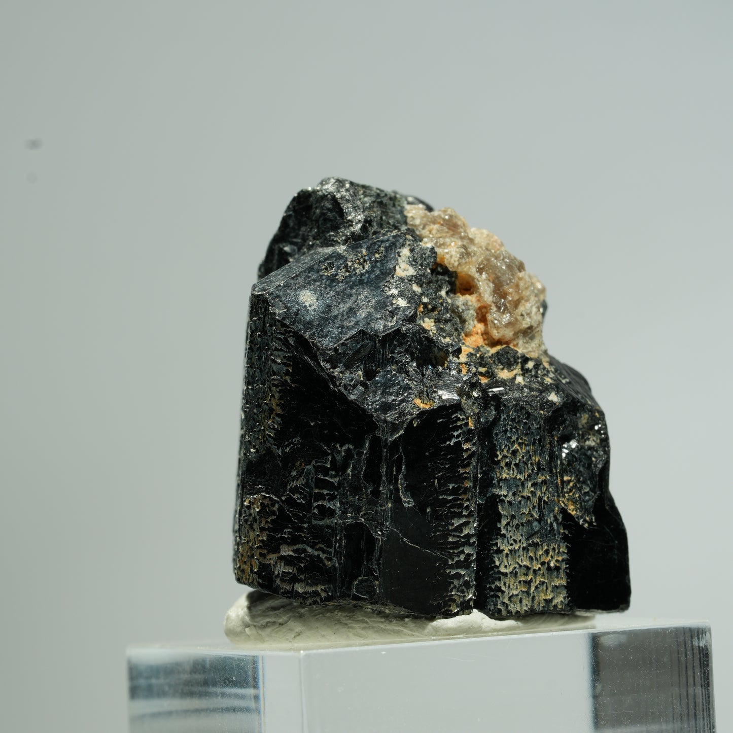 Seltene Schörl Turmalin Stufe, schwarz Erongo, Namibia 29*25*25mm #13673