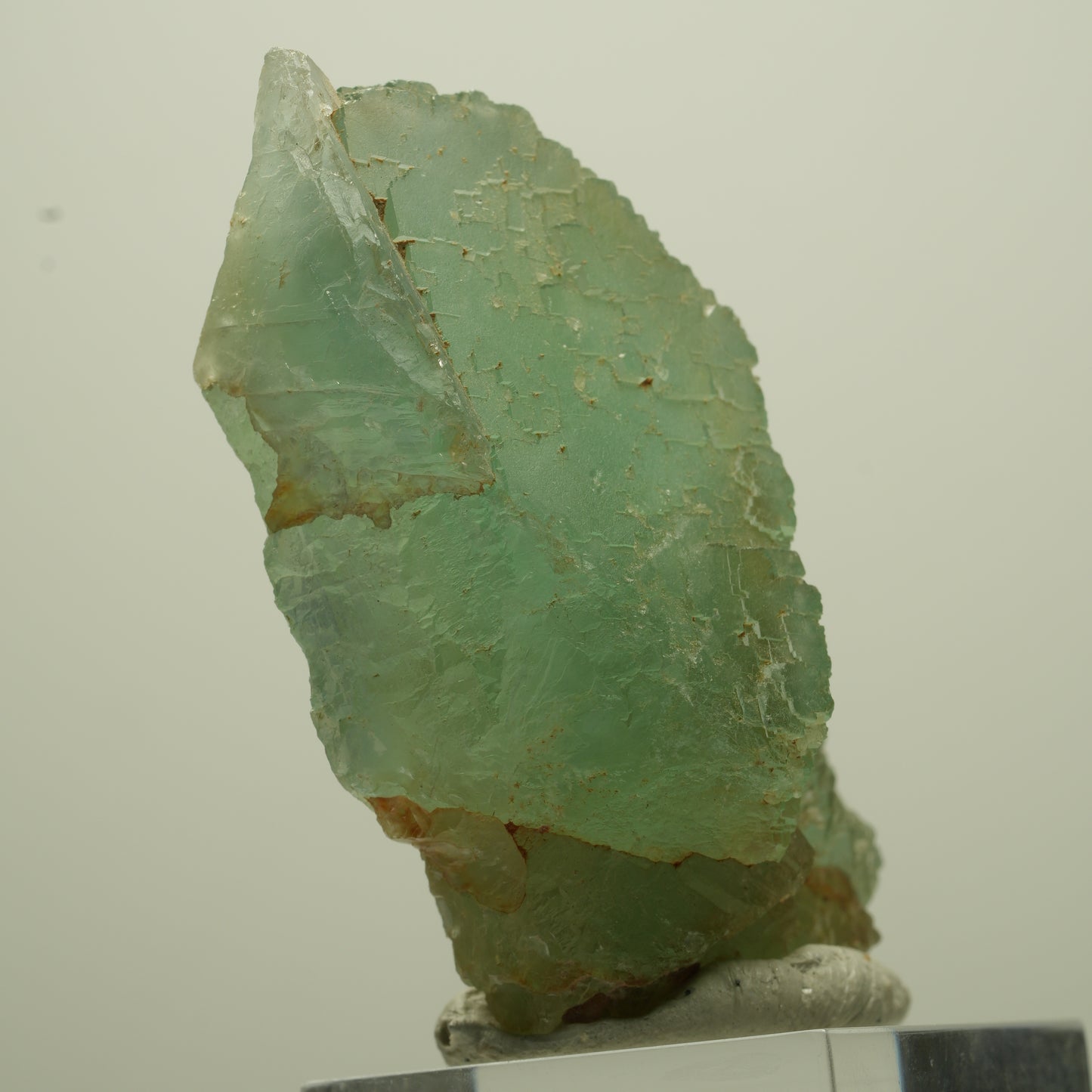 Seltene Phantom Fluorit Würfel Stufe, grün parkettiert Erongo, Namibia 52*48*23mm #13689