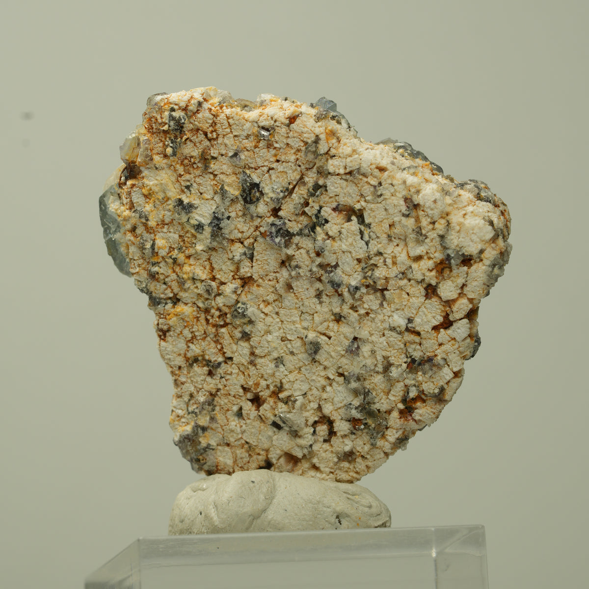 Rare Fluorite fantôme cubique, Quartz, Orthose Brandberg, Namibie 39*34*17mm #13711