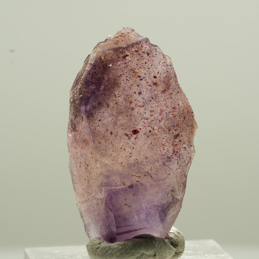 Seltene Phantom Amethyst mit Eisen Spitze Brandberg, Namibia 33*20*11mm #13771
