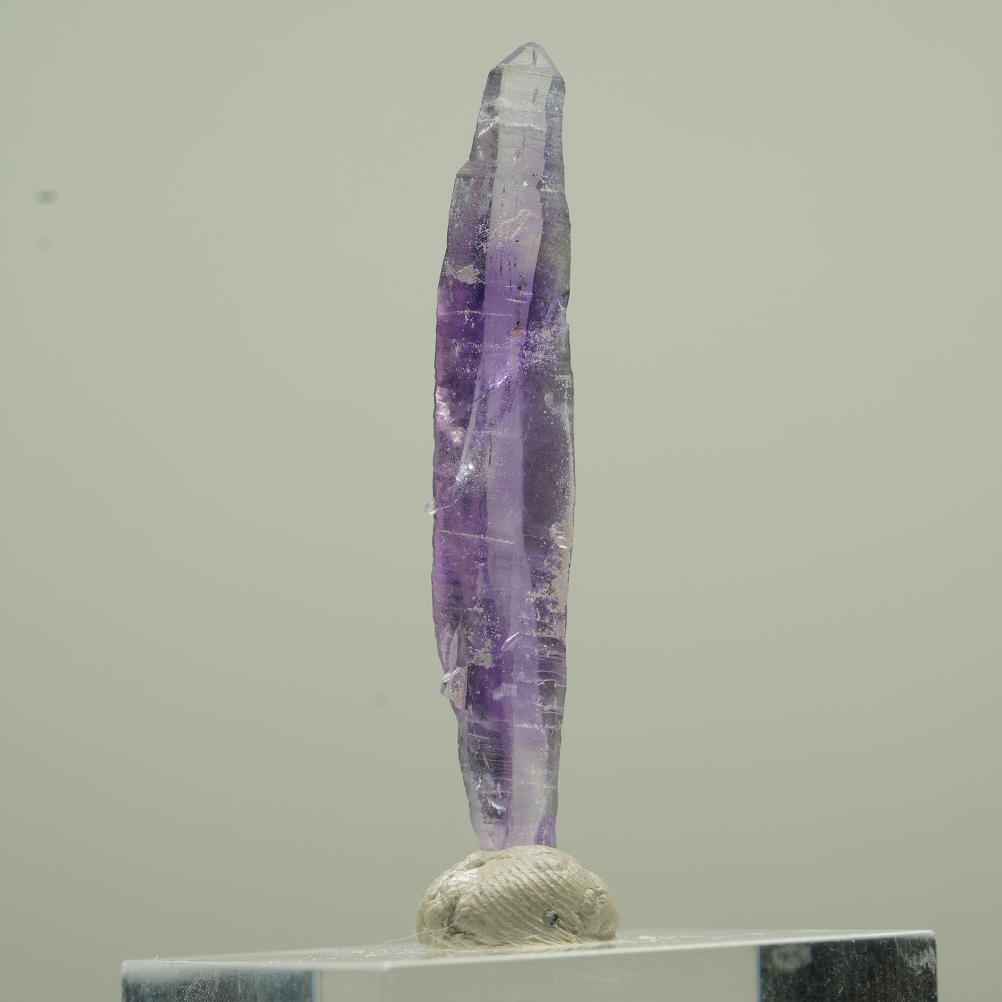 Klare Phantom Amethyst Doppelender Spitze Goboboseb, Namibia 43*7*4mm #13780