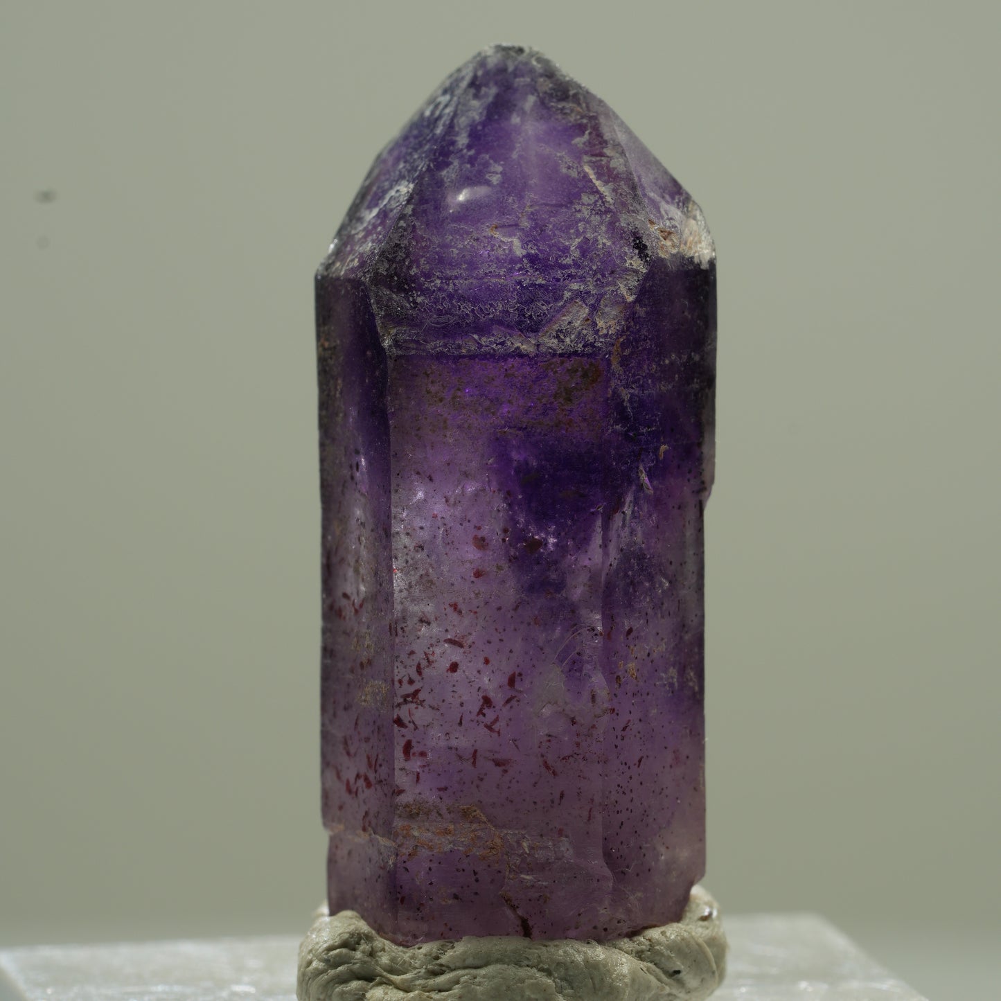 Skelett Phantom Amethyst Spitze Goboboseb, Namibia 31*12*11mm #13782