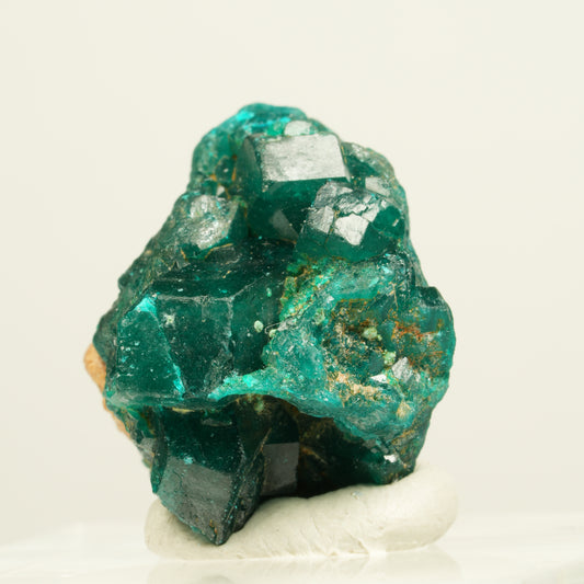 Rare Dioptase XX Specimen, green Republic of Congo 19*16*13mm #13887