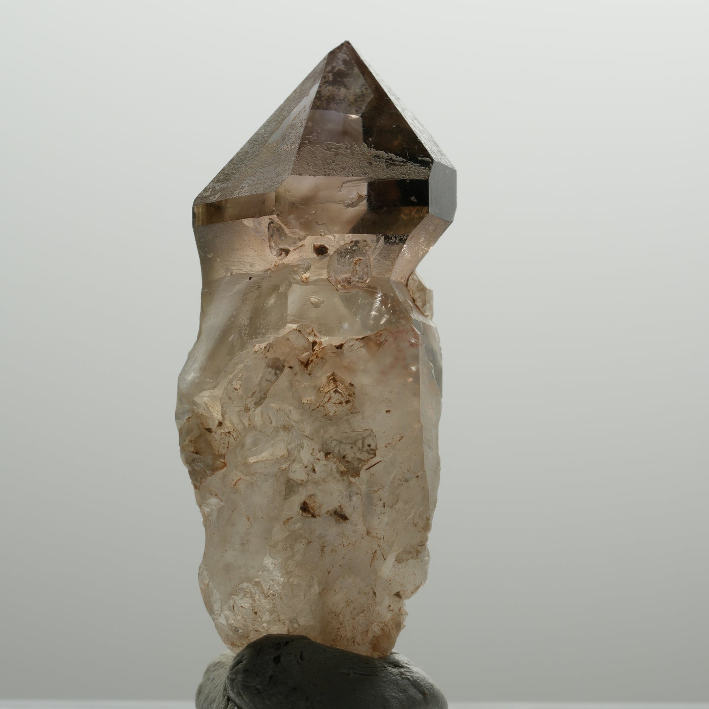 Seltene Phantom Amethyst Skelett Zepter Spitze Goboboseb, Namibia 55*24*16mm #13910