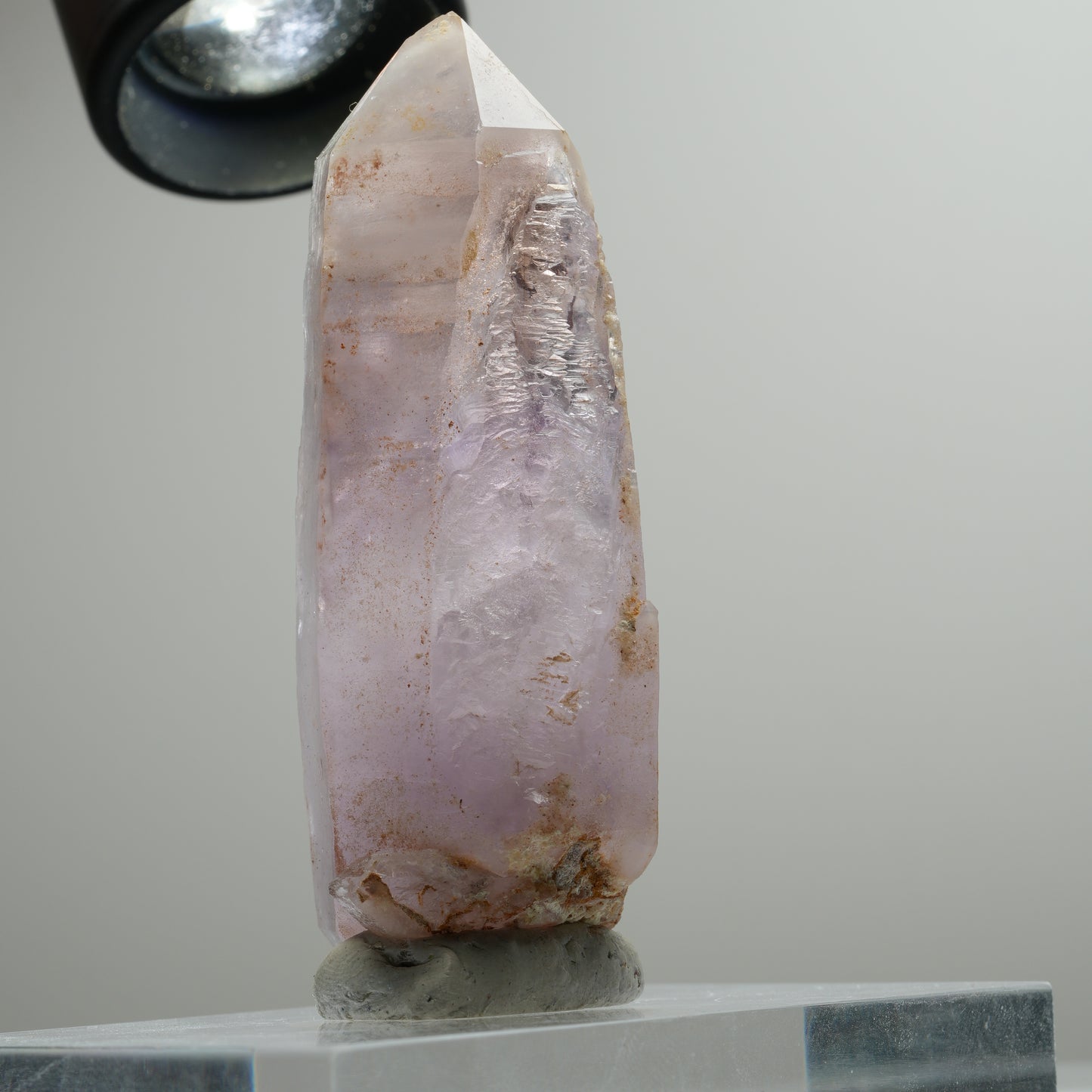 Skelett Phantom Amethyst Doppelender Spitze Brandberg, Namibia 75*28*27mm #13922