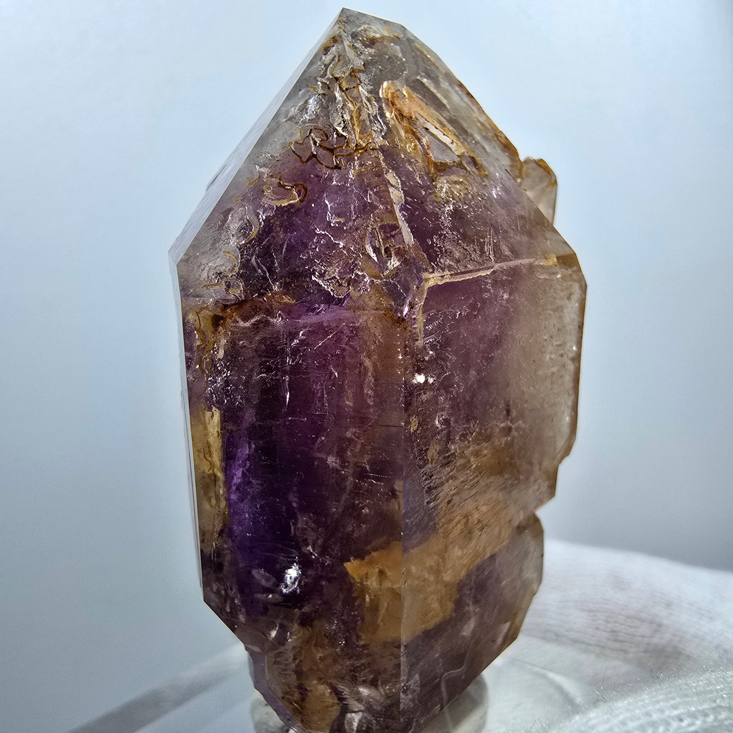 Enhydro Phantom Skeleton Amethyst DT Scepter Valentine Pocket Goboboseb Namibia 64*39*29mm