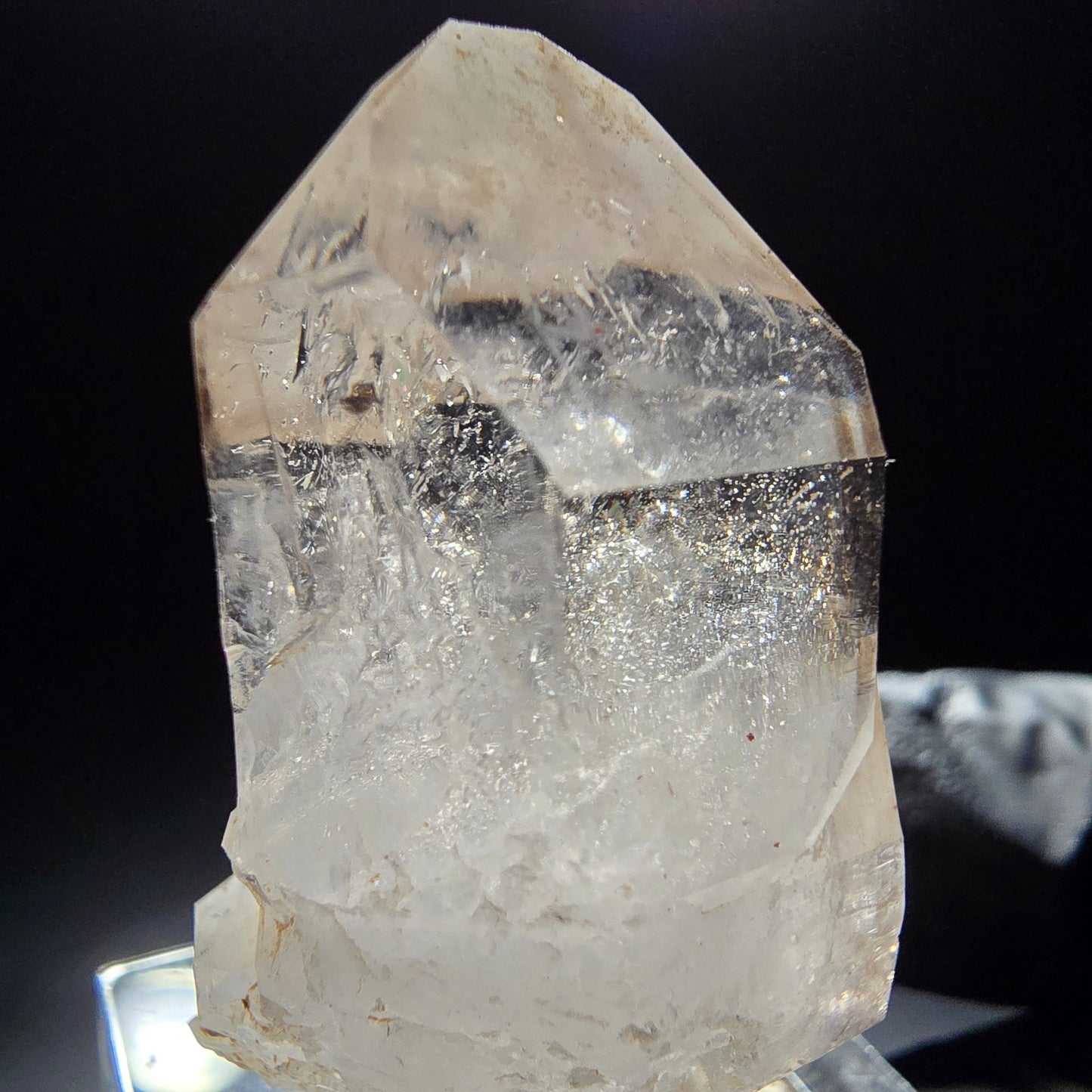 Phantom Rauchquarz Doppelender Stufe Goboboseb, Namibia 39*24*19mm Sammlung