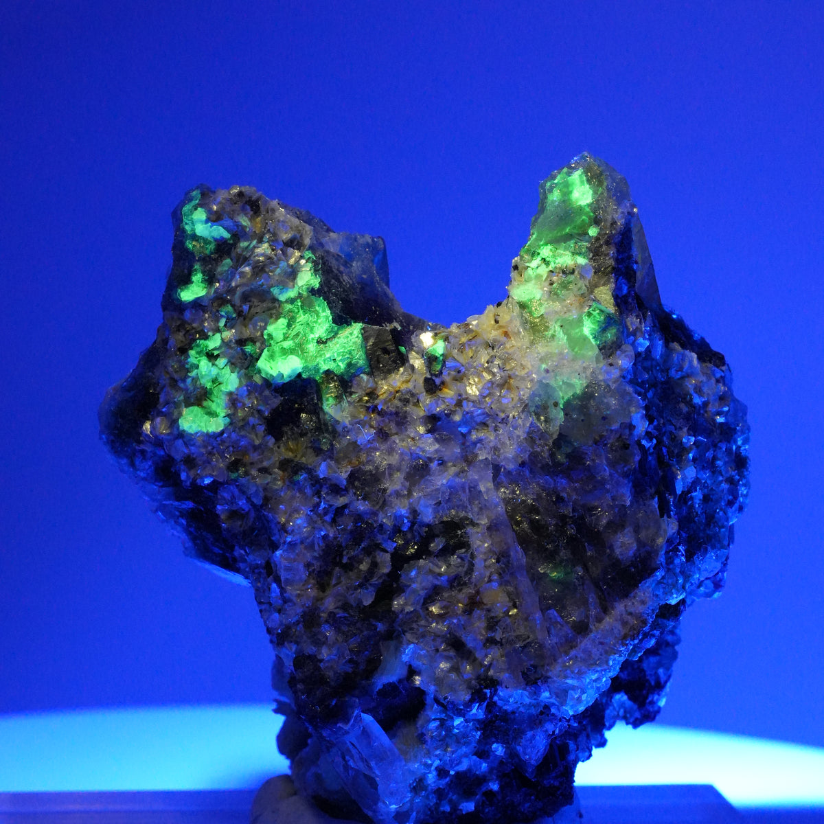 Phantom Fluorit, Schörl Turmalin, Hyalit, Rauchquarz, Muskovit Erongo, Namibia 77*72*47mm #14013