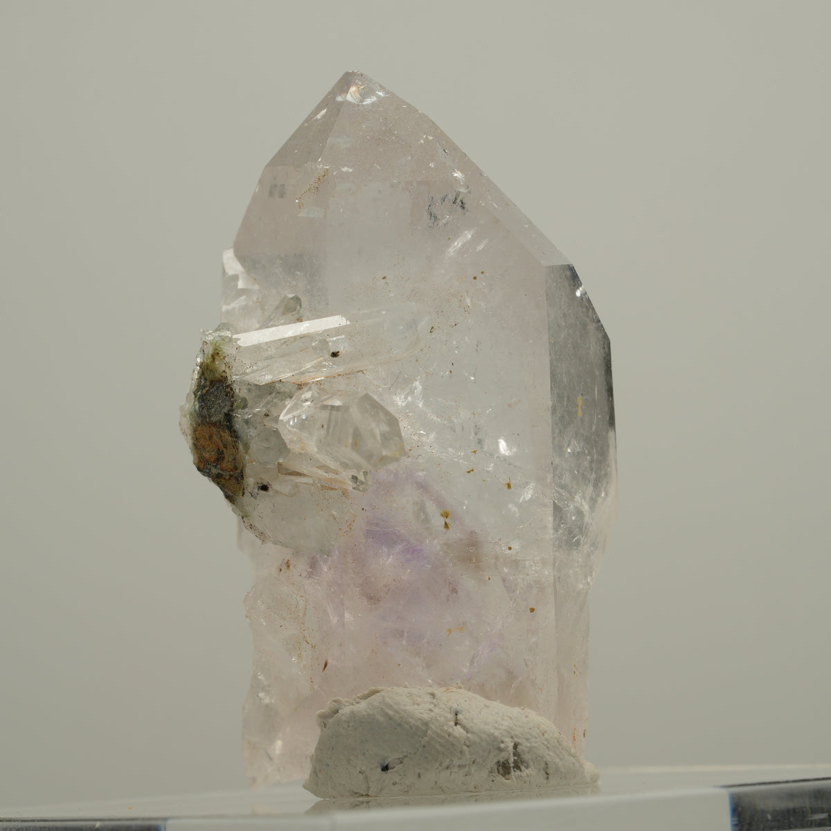 Seltene Skelett Phantom Amethyst Spitze Streep Mine Goboboseb Namibia 42*27*22mm #14025