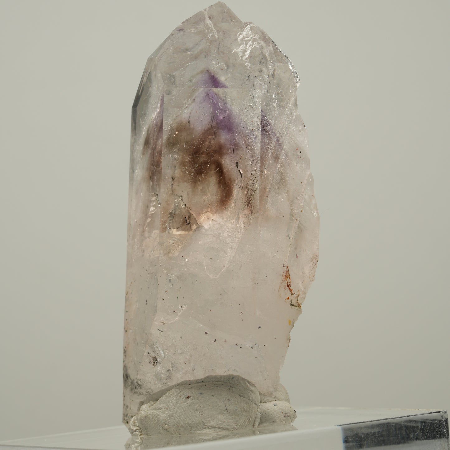 Seltene Skelett Phantom Amethyst Spitze Streep Mine Goboboseb Namibia 62*24*22mm #14026