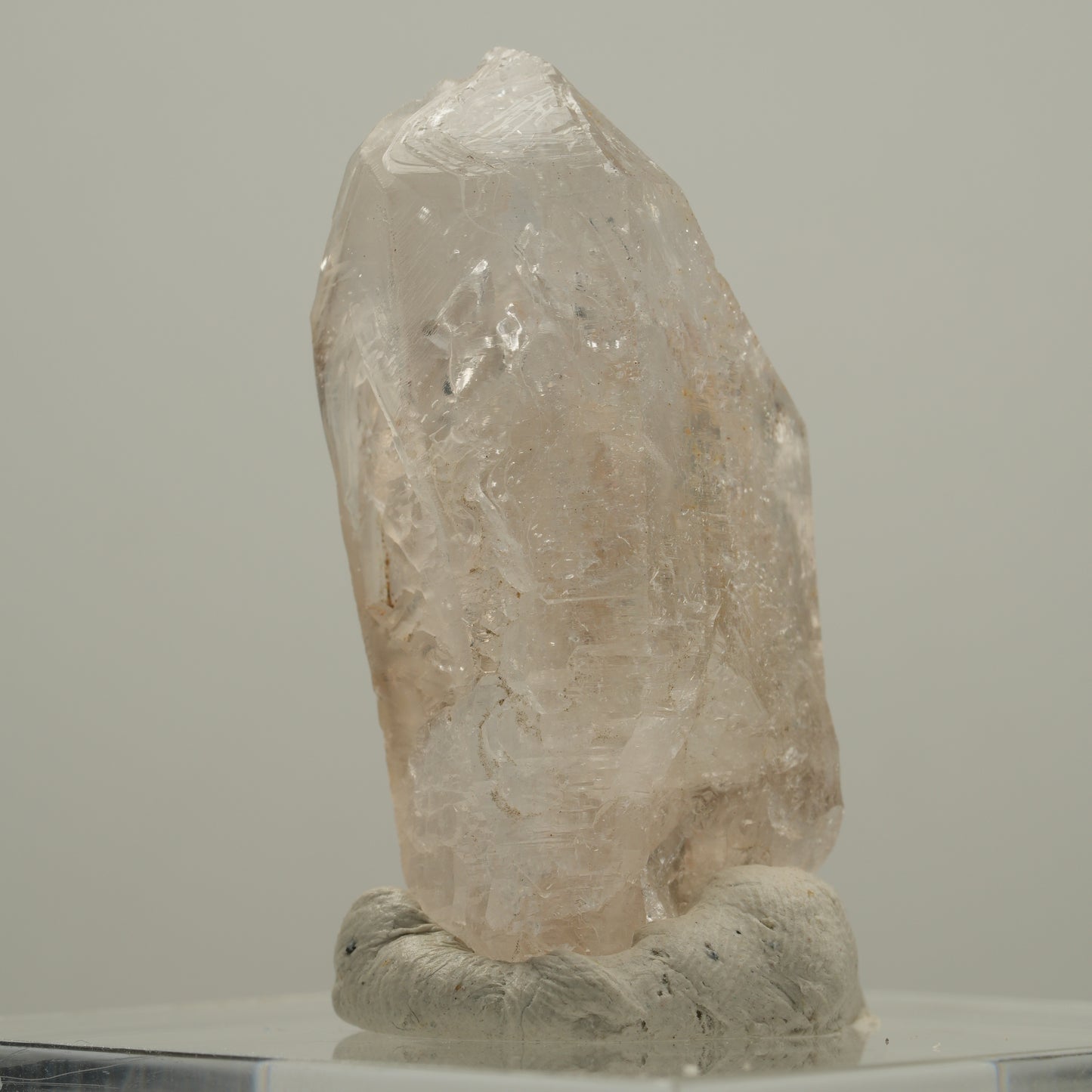 Seltene Phantom Skelett Rauchquarz Spitze Goboboseb, Namibia 41*22*17mm #14028