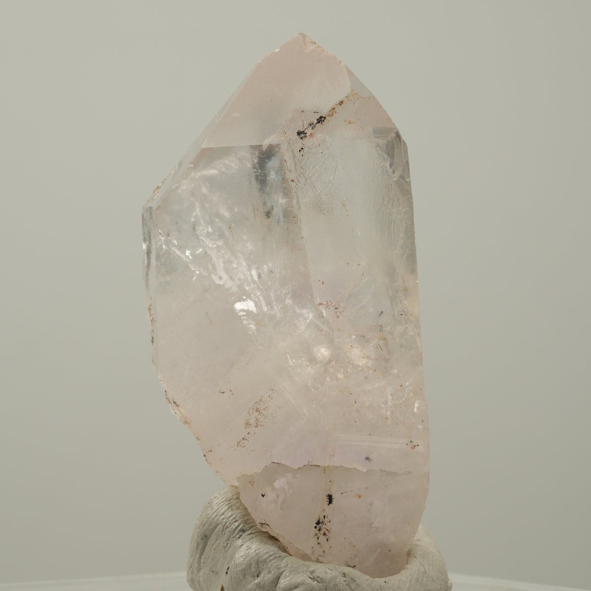 Skelett Phantom Amethyst mit Hämatit Streep Mine, Goboboseb, Namibia 49*25*20mm #14030