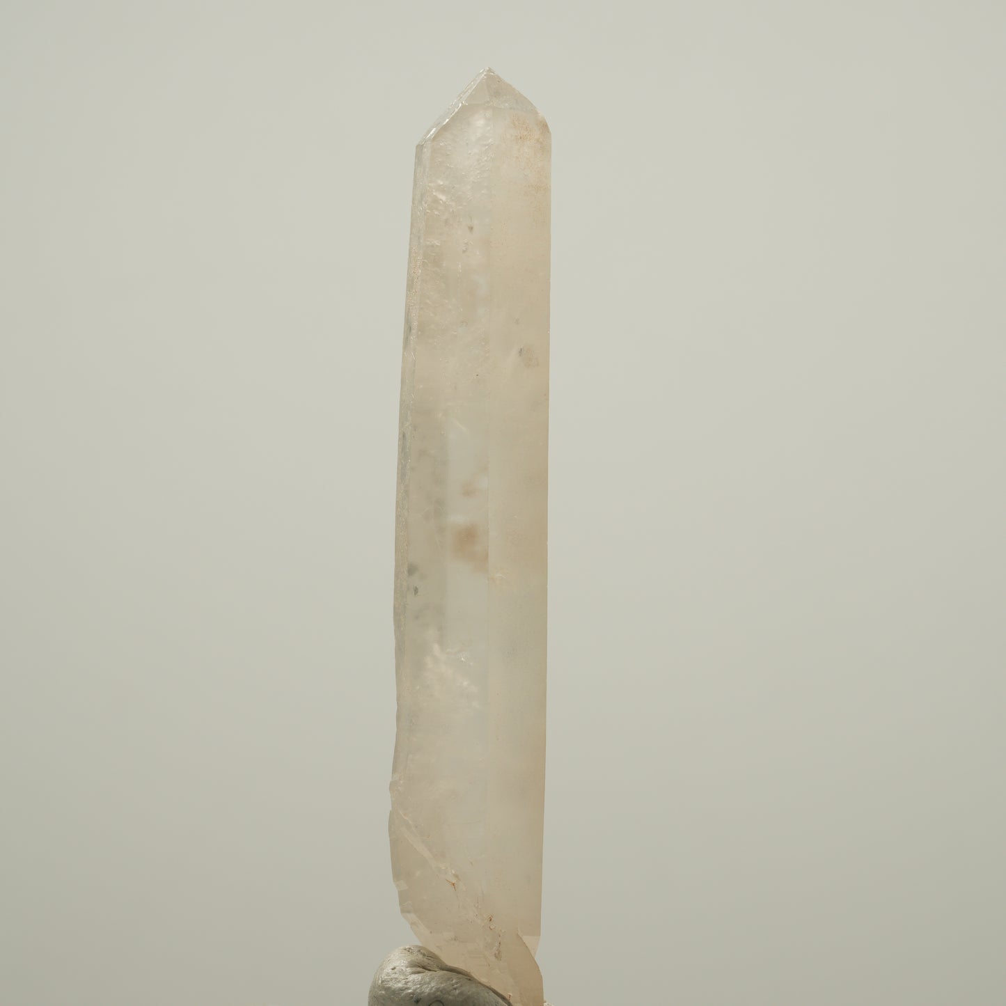 Seltene Phantom Skelett Rauchquarz Spitze Goboboseb, Namibia 65*10*9mm #14046