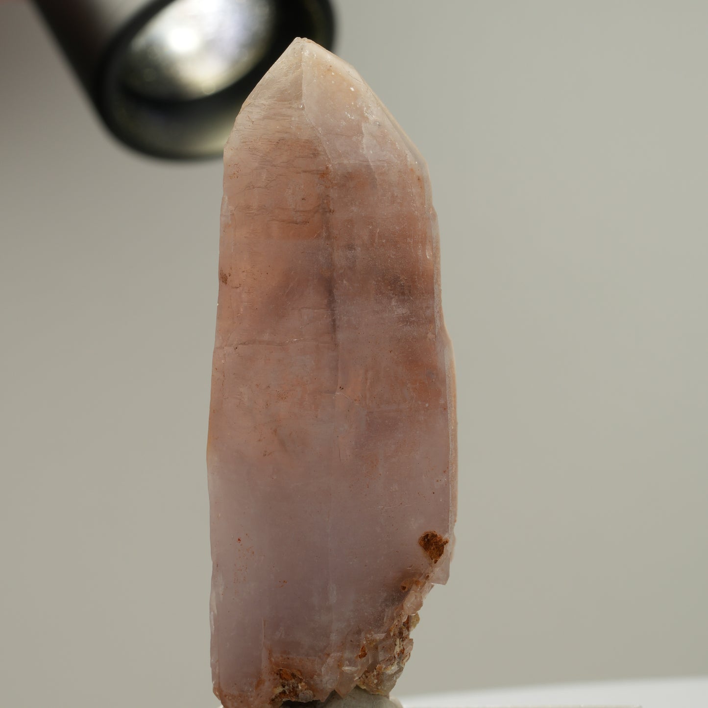 Skelett Phantom Amethyst Zepter Doppelender Spitze Brandberg, Namibia 70*27*23mm #14050