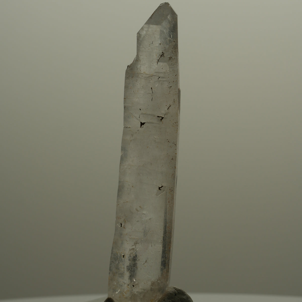 Tafelige Phantom Skelett Rauchquarz Spitze Goboboseb, Namibia 71*18*10mm #14061