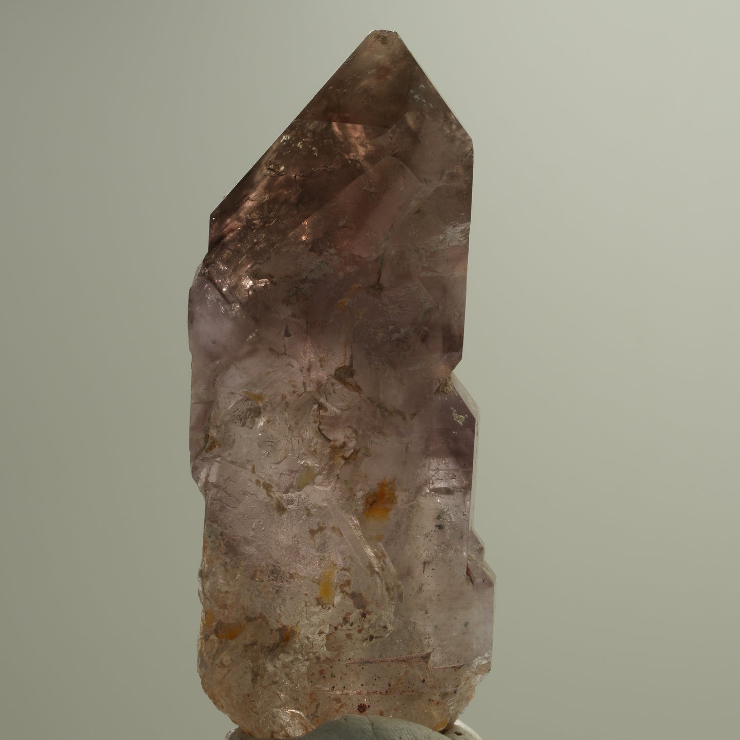 Skelett Phantom Amethyst Doppelender Spitze Brandberg, Namibia 66*26*24mm #14083