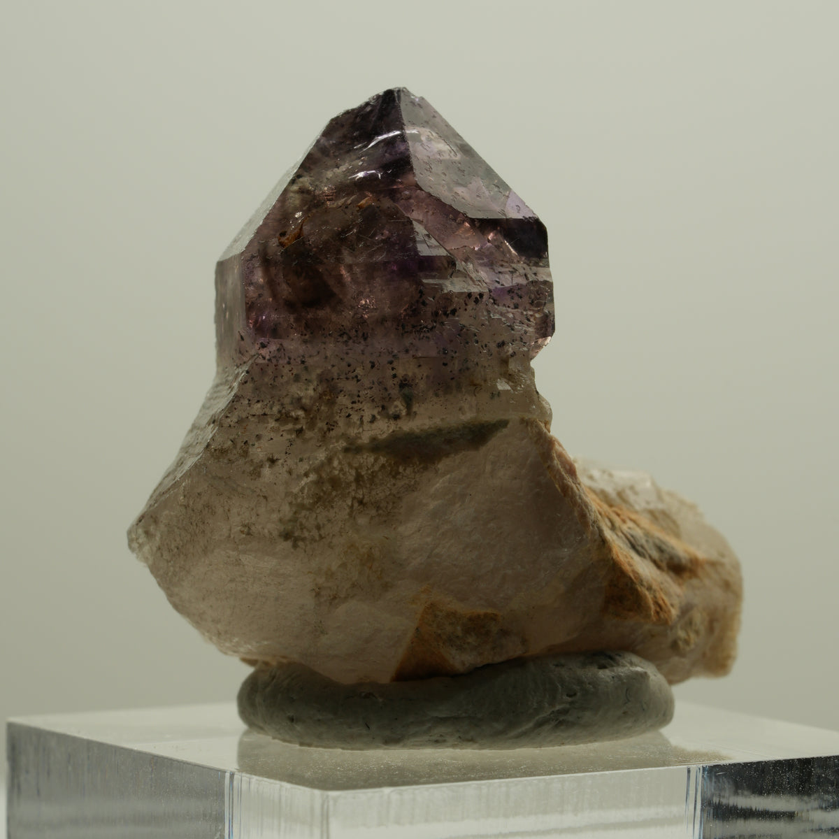 Seltene Phantom Amethyst Skelett Zepter Spitze Brandberg, Namibia 32*21*20mm #14142