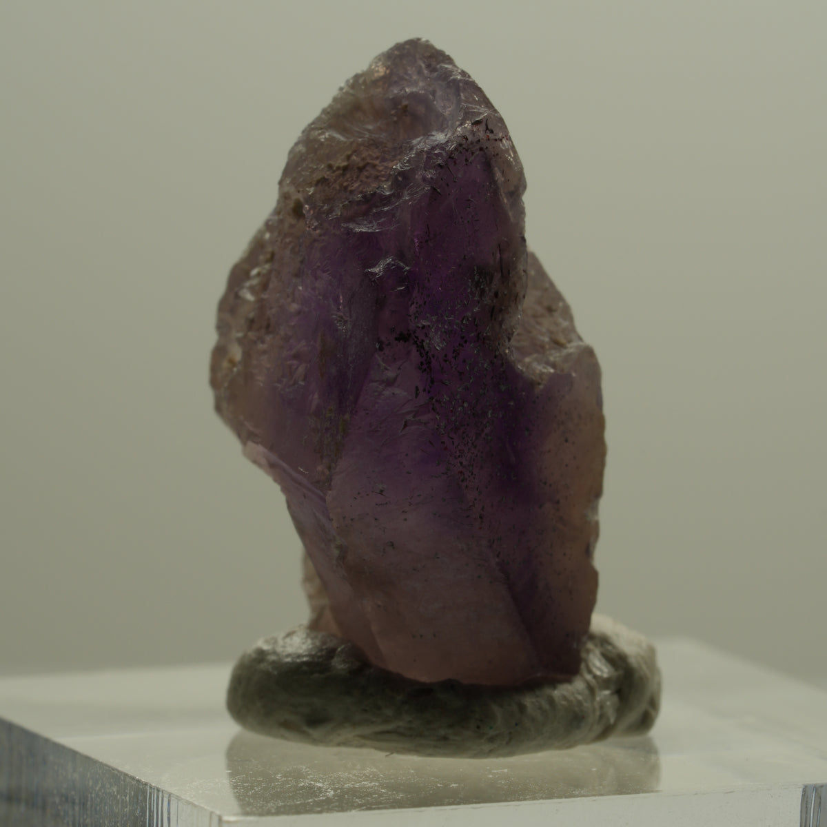 Seltene Skelett Phantom Amethyst Spitze Brandberg, Namibia 23*16*12mm #14143