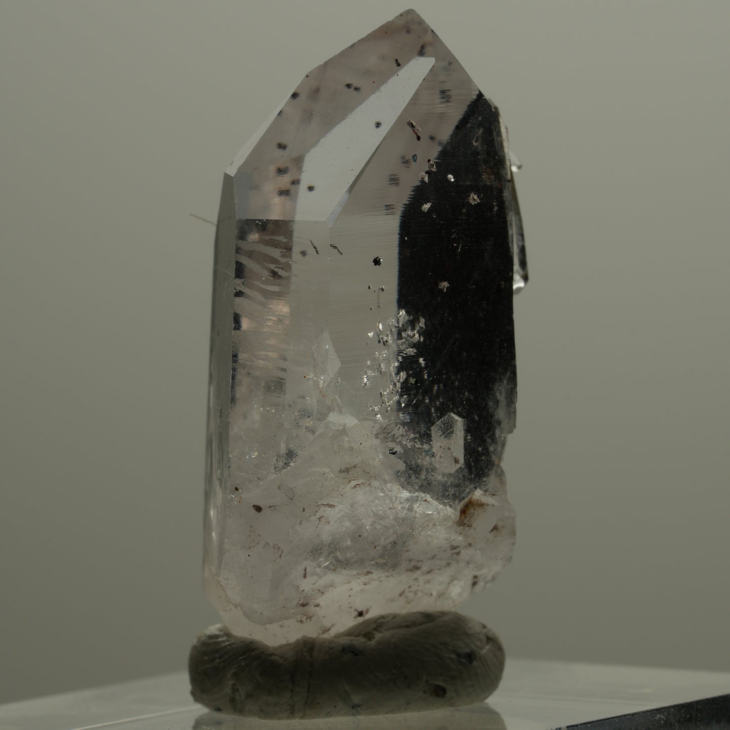 Harlekin Lemurian Phantom Amethyst Spitze Streep Mine Goboboseb Namibia 32*16*11mm #14160