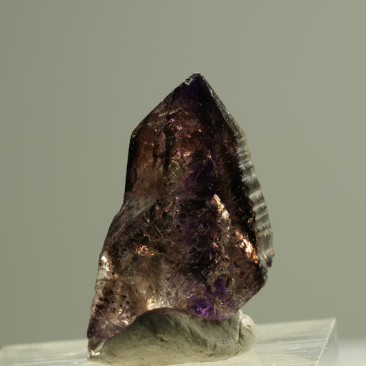 Enhydro Skelett Phantom Amethyst Spitze, 1x Blase Brandberg, Namibia 26*16*10mm #14194