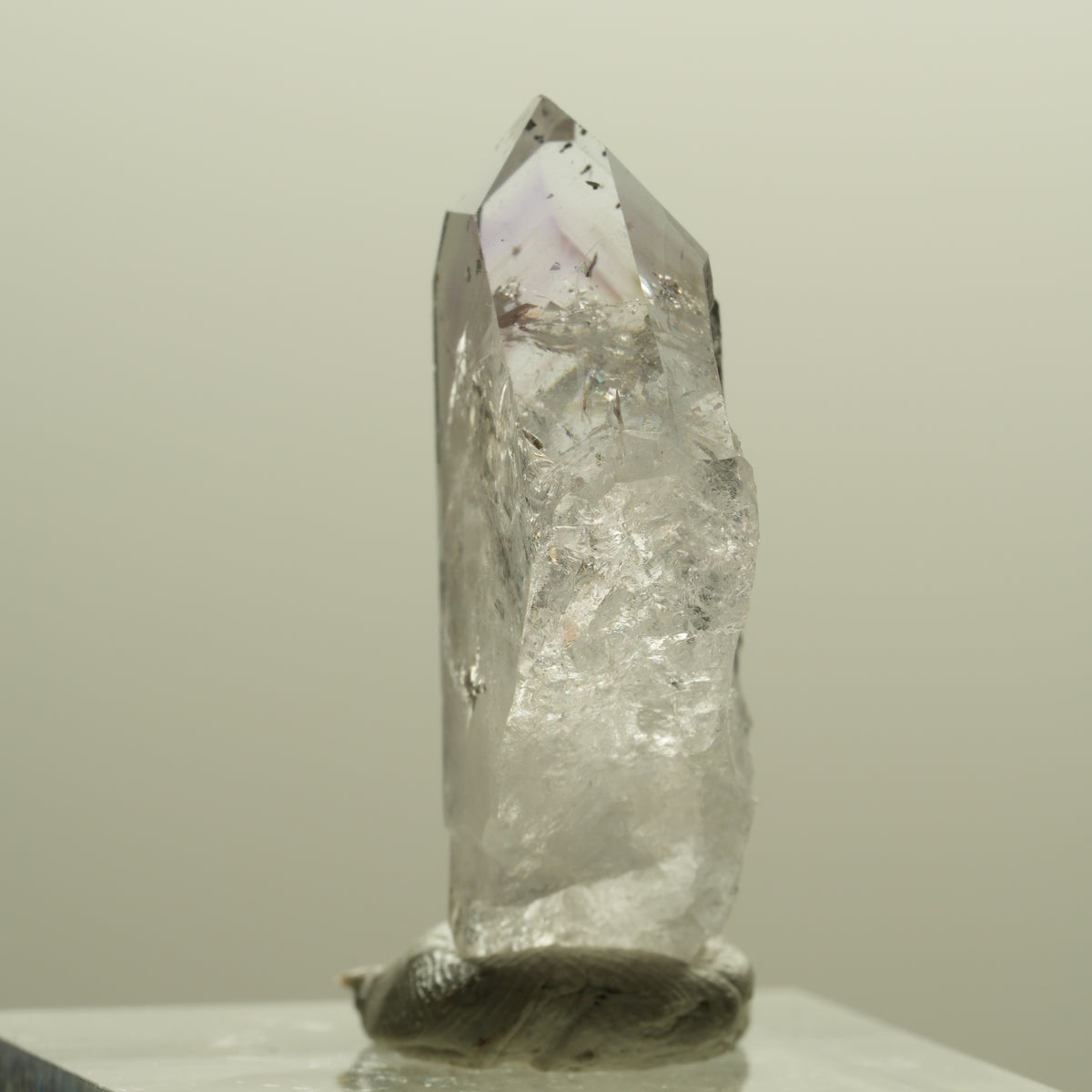 Seltene Skelett Phantom Amethyst Spitze Streep Mine Goboboseb, Namibia 31*19*9mm #14250